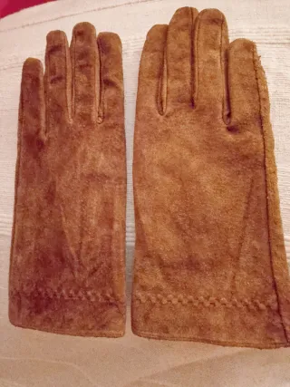 Guantes serraje talla S