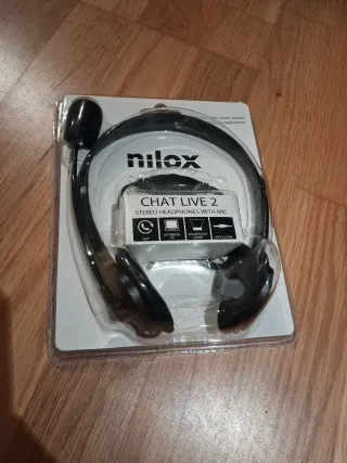 Nilox Chat Live 2 Auriculares con Micrófono