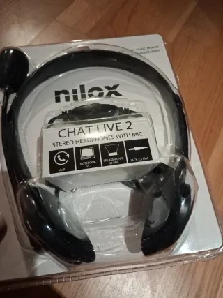 Nilox Chat Live 2 Auriculares con Micrófono