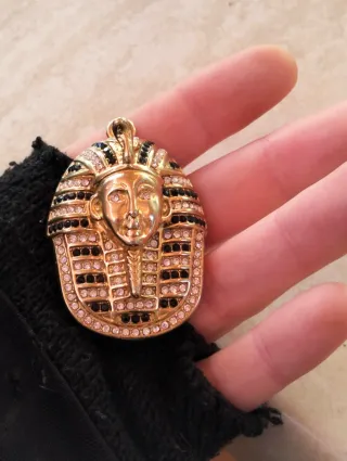 Colgante Tutankamón Chapado Oro