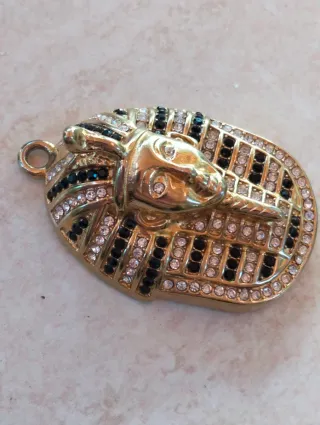 Colgante Tutankamón Chapado Oro