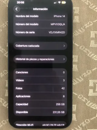 iPhone 14 100% batería