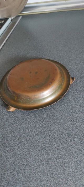 Cenicero de cobre vintage