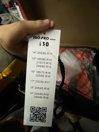 Cadenas Nieve Snö-Pro 130 x2