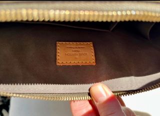 Bolso Louis Vuitton Alma GM Marrón Dorado Original