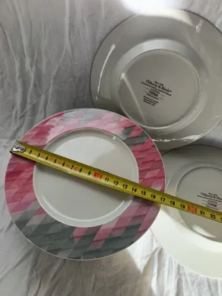 Porcelana de alta calidad de Villeroy y Boch.