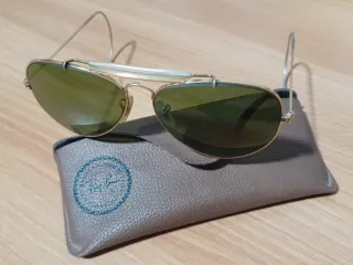 Gafas Ray-Ban Aviator 70s B&L + funda original