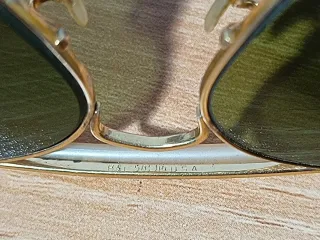 Gafas Ray-Ban Aviator 70s B&L + funda original