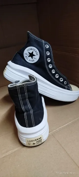Converse All Star Talla 38 Negras