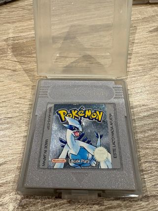 Pokémon Edición Plata Game Boy DMG-AAXS-ESP