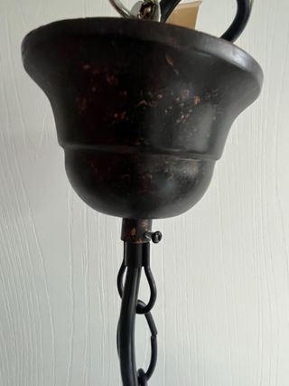 Lampada Vetro Soffiato Veneziano Blu