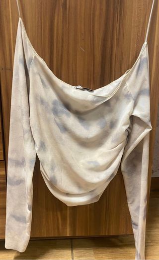 Zara Top Talla S Tie Dye