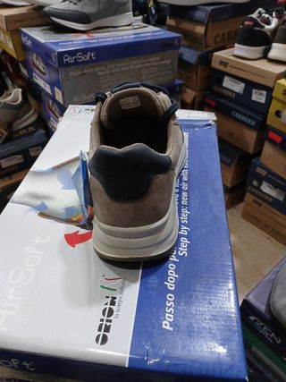 Zapatillas STX Hombre Beige/Negro t 40 piel