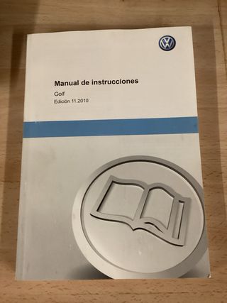 Manual usuario Volkswagen Golf 1.6 TDI (2010)