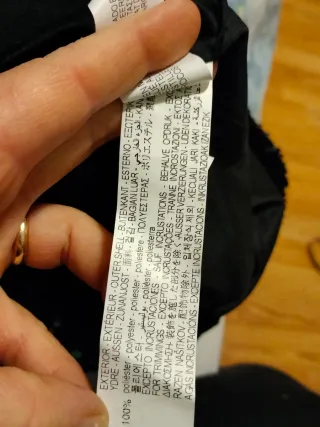 Abito nero paillettes