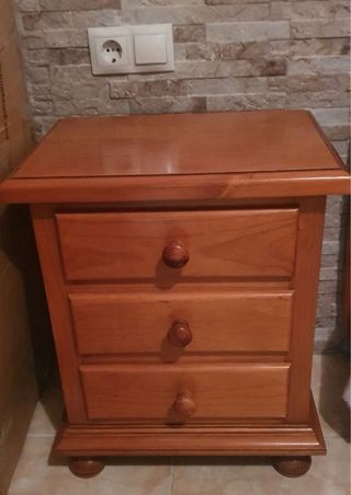 Dormitorio completo madera maciza