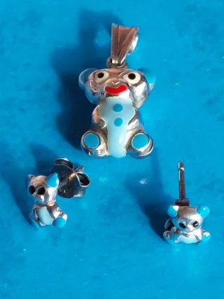 Conjunto de Joyas de Ositos