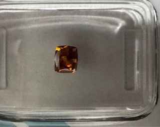 Diamante Natural IGI 0.39ct Naranja/amarillo