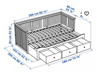 Cama nido con 2 camas y cajones