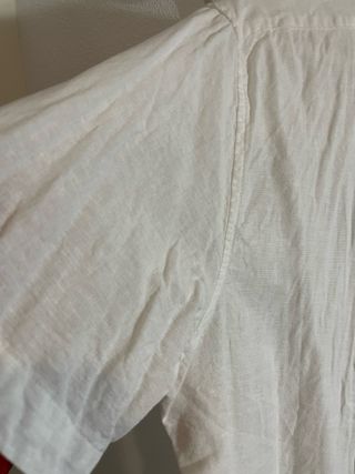 Camisa manga corta lefties blanca Talla M