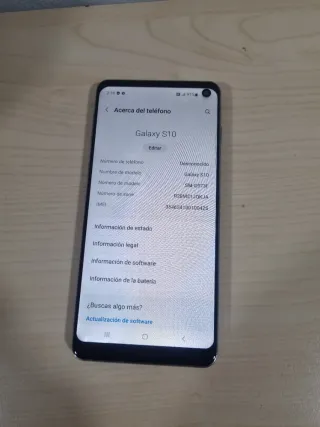 Samsung Galaxy S10 512GB Negro