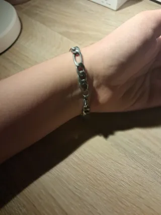 Bracciale a catena con placca