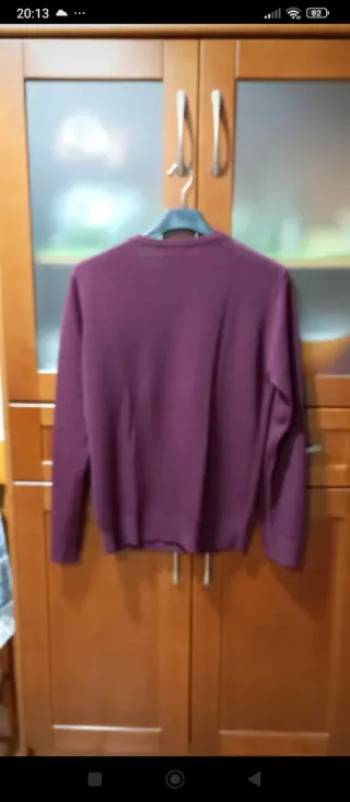 Jersey de pico morado