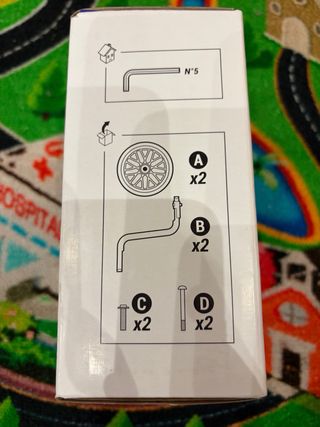 Ruedines Decathlon Btwin 14-16 SIN ESTRENAR