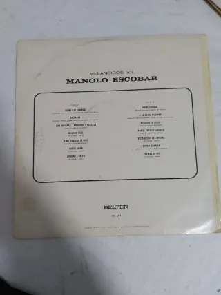 Lote 3 Vinilos Villancicos Navideños