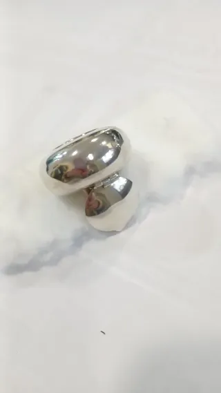 Cinzeiro de carteira em prata