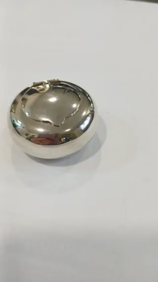 Cinzeiro de carteira em prata