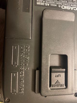 Radio Casete Walkman Casio AS-203R