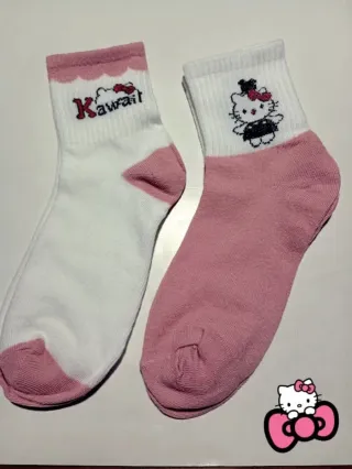 Calcetines hello kitty talla única 35/39
