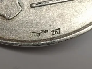 Medalla Plata 925 Servicio Navarro Salud 6cm 71.80