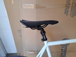 Bicicleta Fixie Blanca