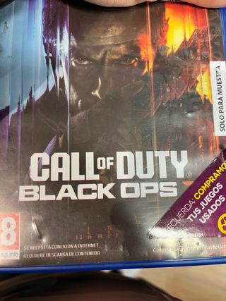Call of Duty Black Ops PS5 SIN ABRIR