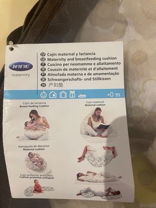 Cojín de lactancia Jane floral