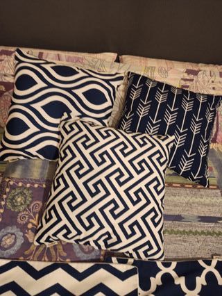 Set 3 Cuscini Topfinel 35x35 + 6 Federe