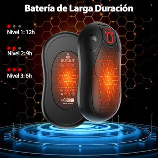 Calentador de manos recargable