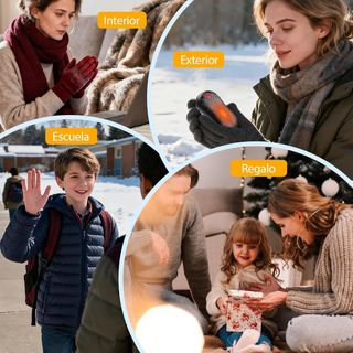 Calentador de manos recargable