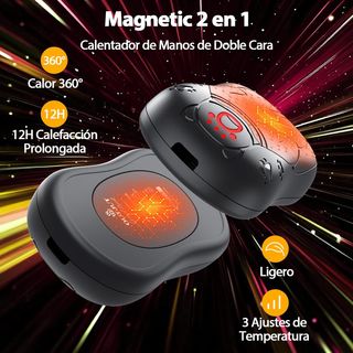Calentador de manos recargable