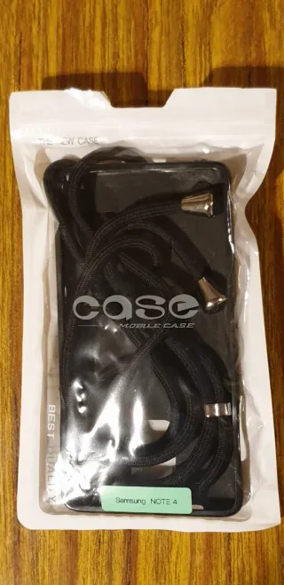 Funda Samsung Note 4 con cordón