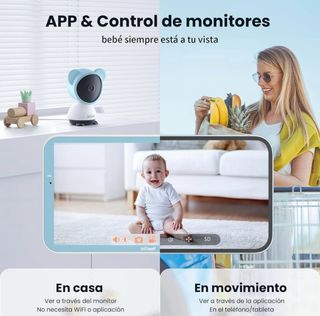 Cámara Vigilabebés iGeek Panda