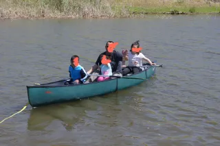 Canoa Nova Indy 460 3 plazas + 2 remos