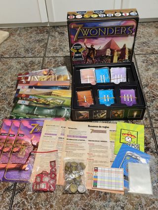 7 WONDERS (Asmodee) - Cartas enfundadas