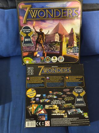 7 WONDERS (Asmodee) - Cartas enfundadas