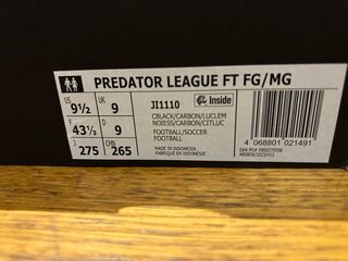 Scarpe calcio Adidas Predator League 43,5