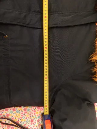 Abrigo negro mujer Poco uso da talla