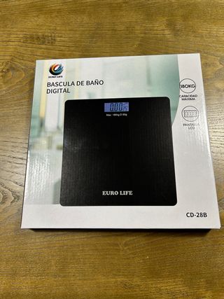 Báscula Digital de baño Euro Life CD-28B