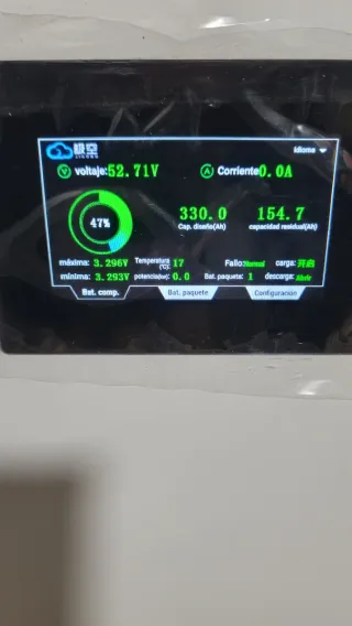 Batería 15kWh/16kWh Victron Deye Easun